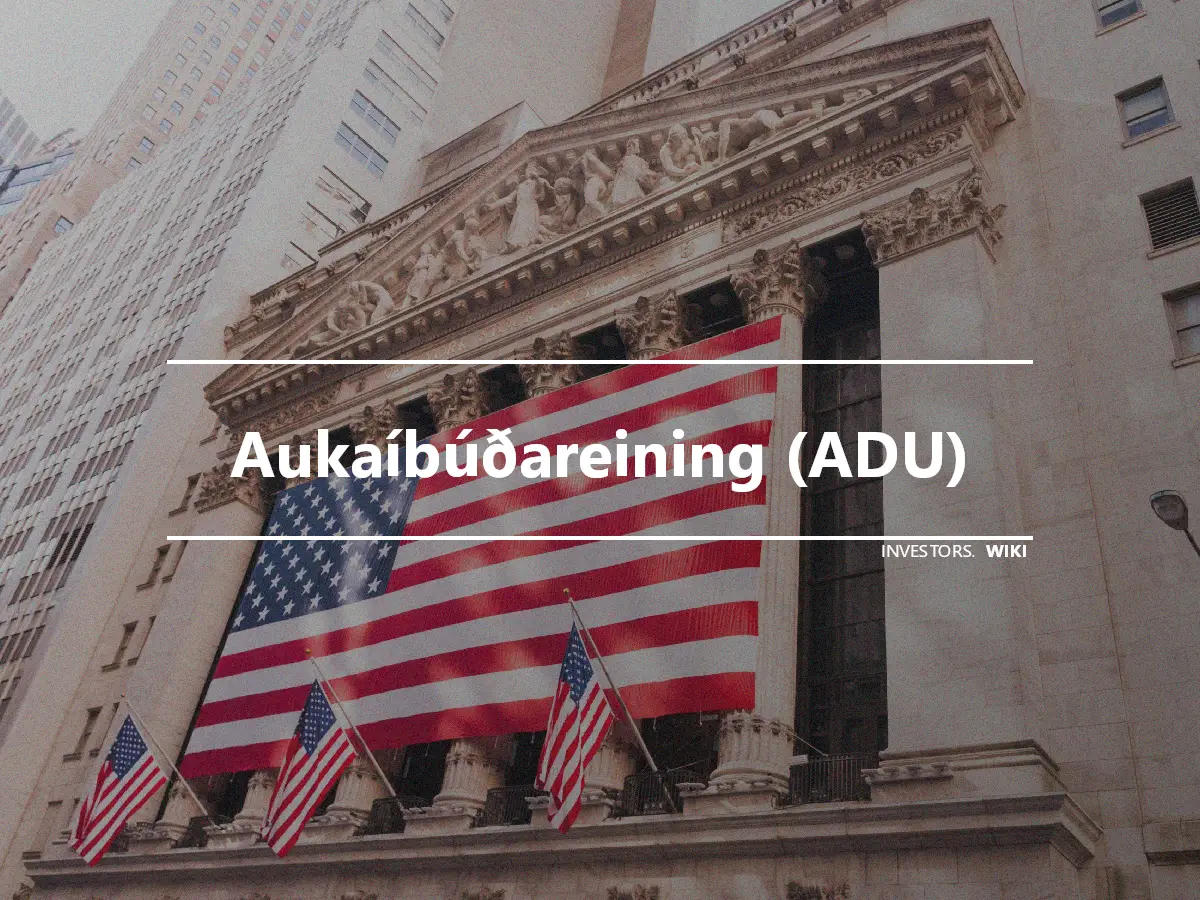 Aukaíbúðareining (ADU)