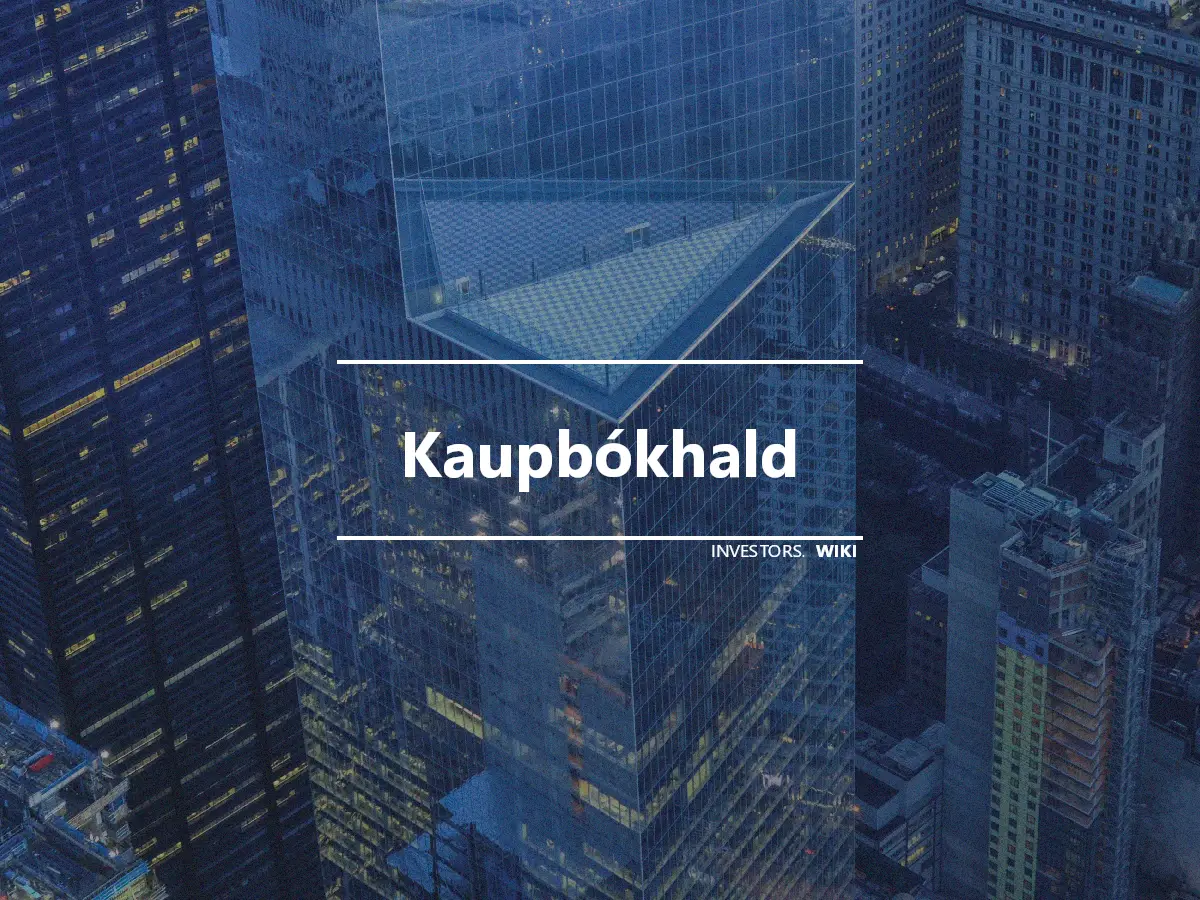 Kaupbókhald