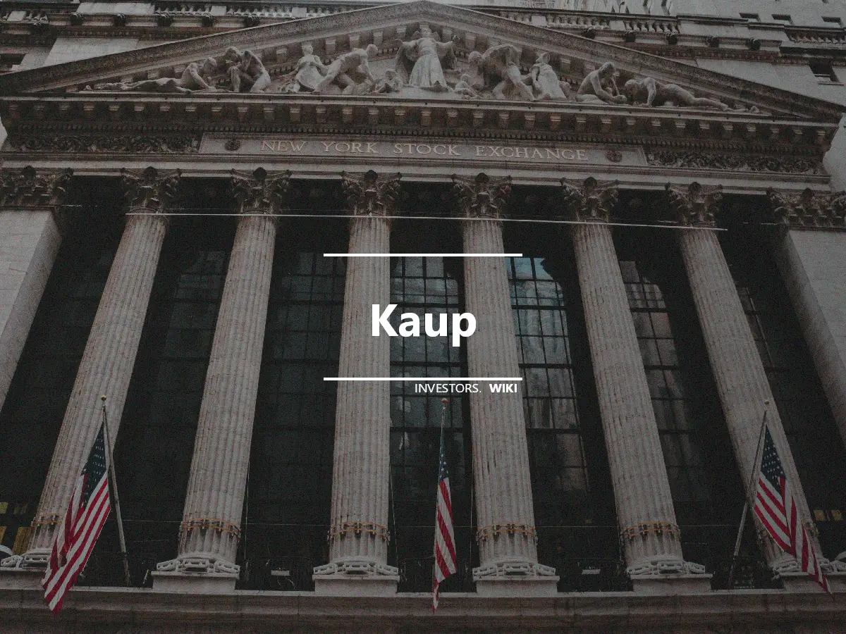 Kaup