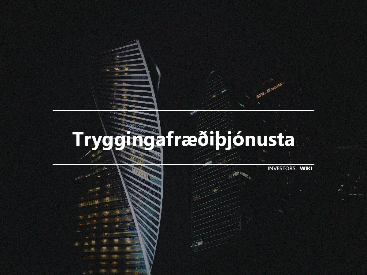 Tryggingafræðiþjónusta