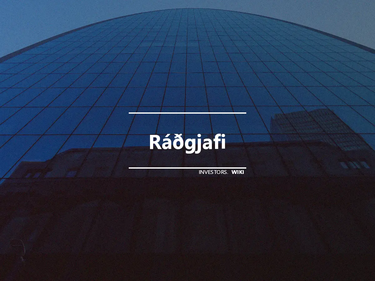 Ráðgjafi