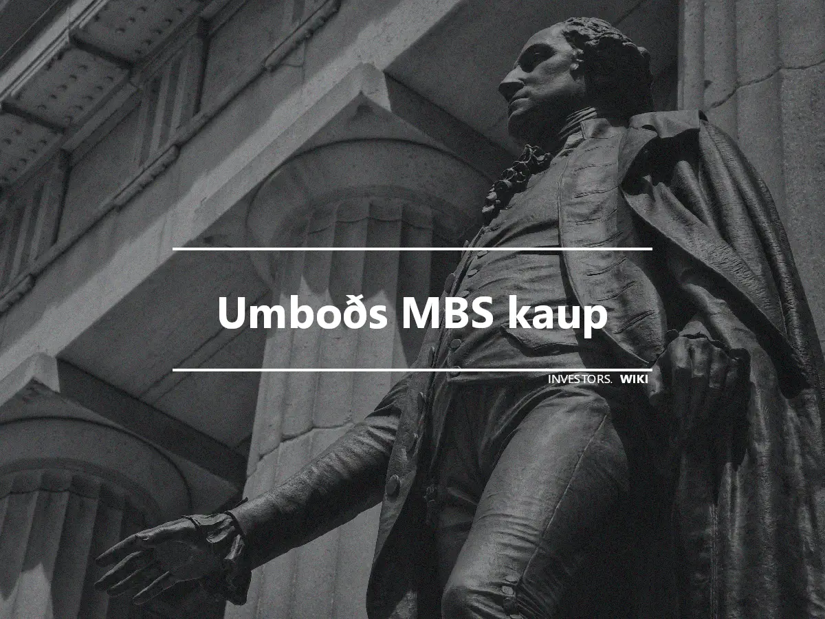 Umboðs MBS kaup