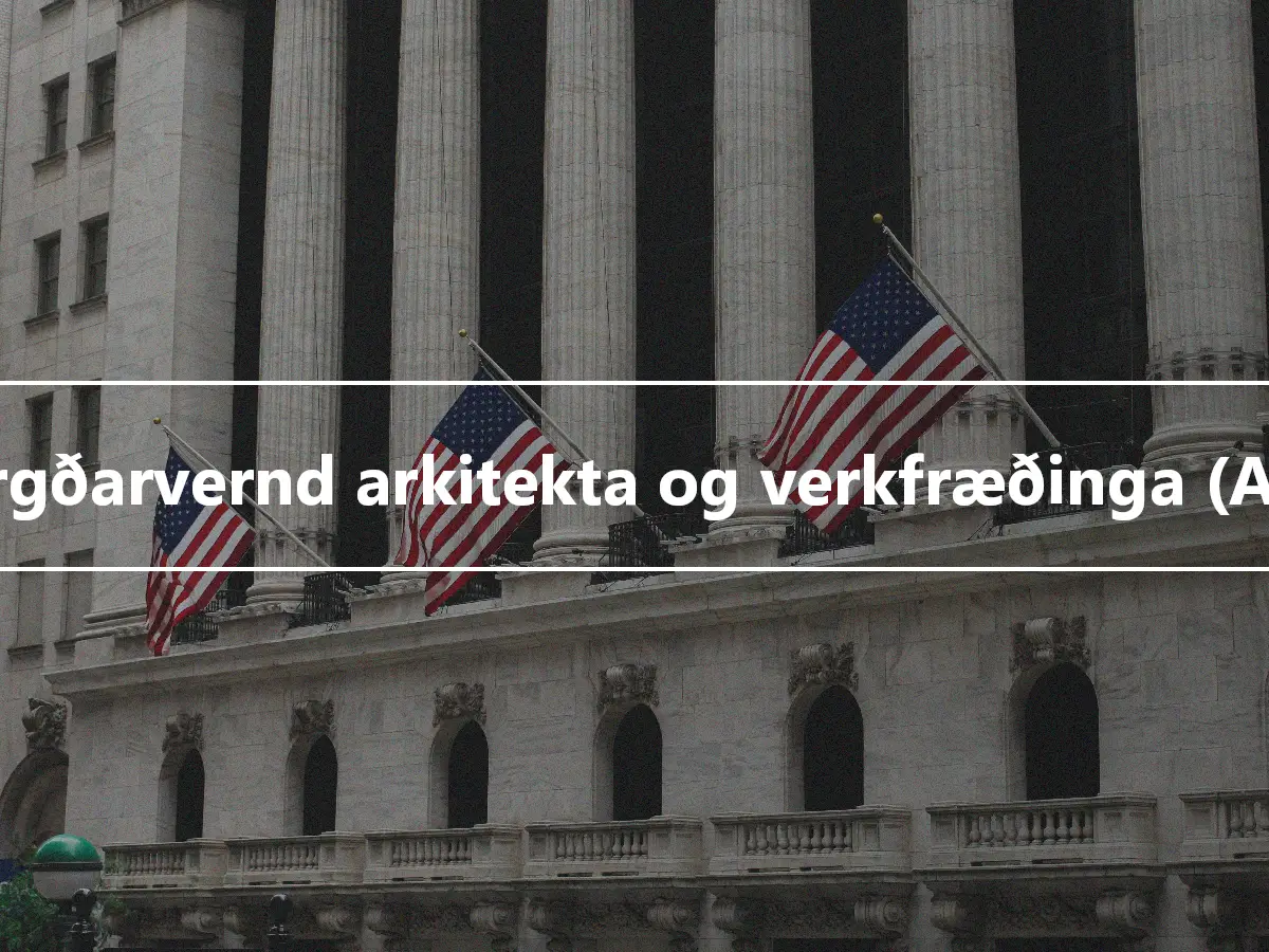 Ábyrgðarvernd arkitekta og verkfræðinga (A&E).
