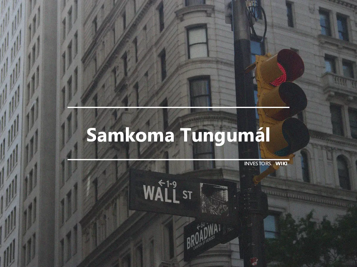 Samkoma Tungumál