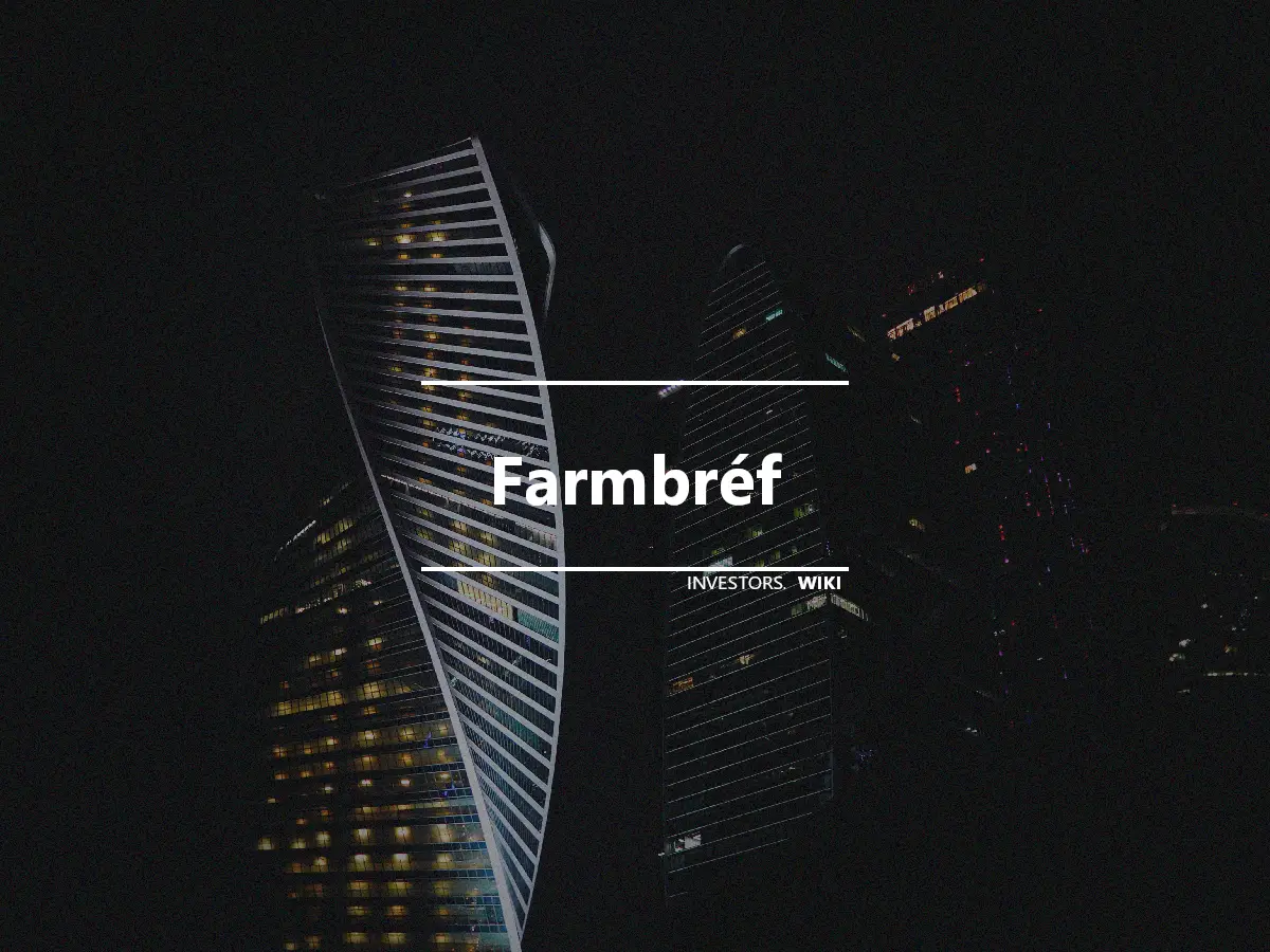 Farmbréf