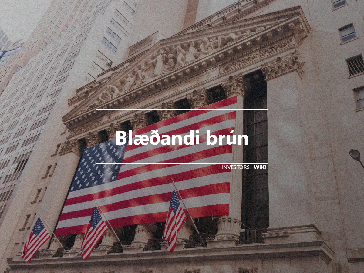 Blæðandi brún