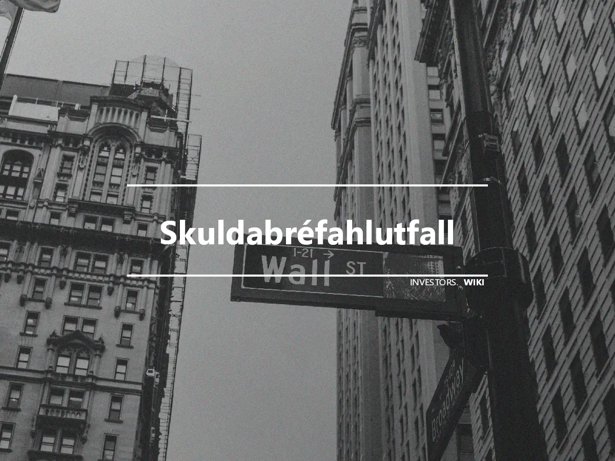 Skuldabréfahlutfall