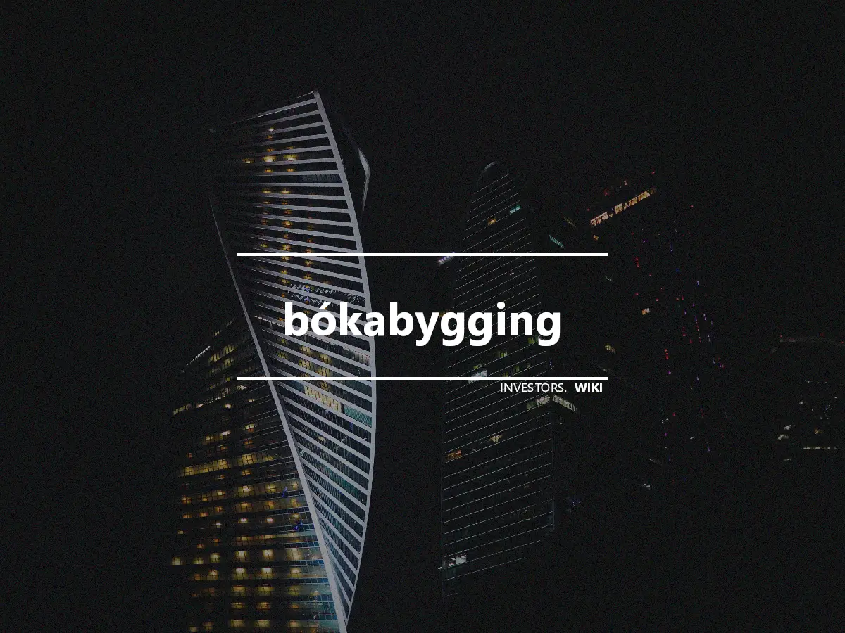 bókabygging