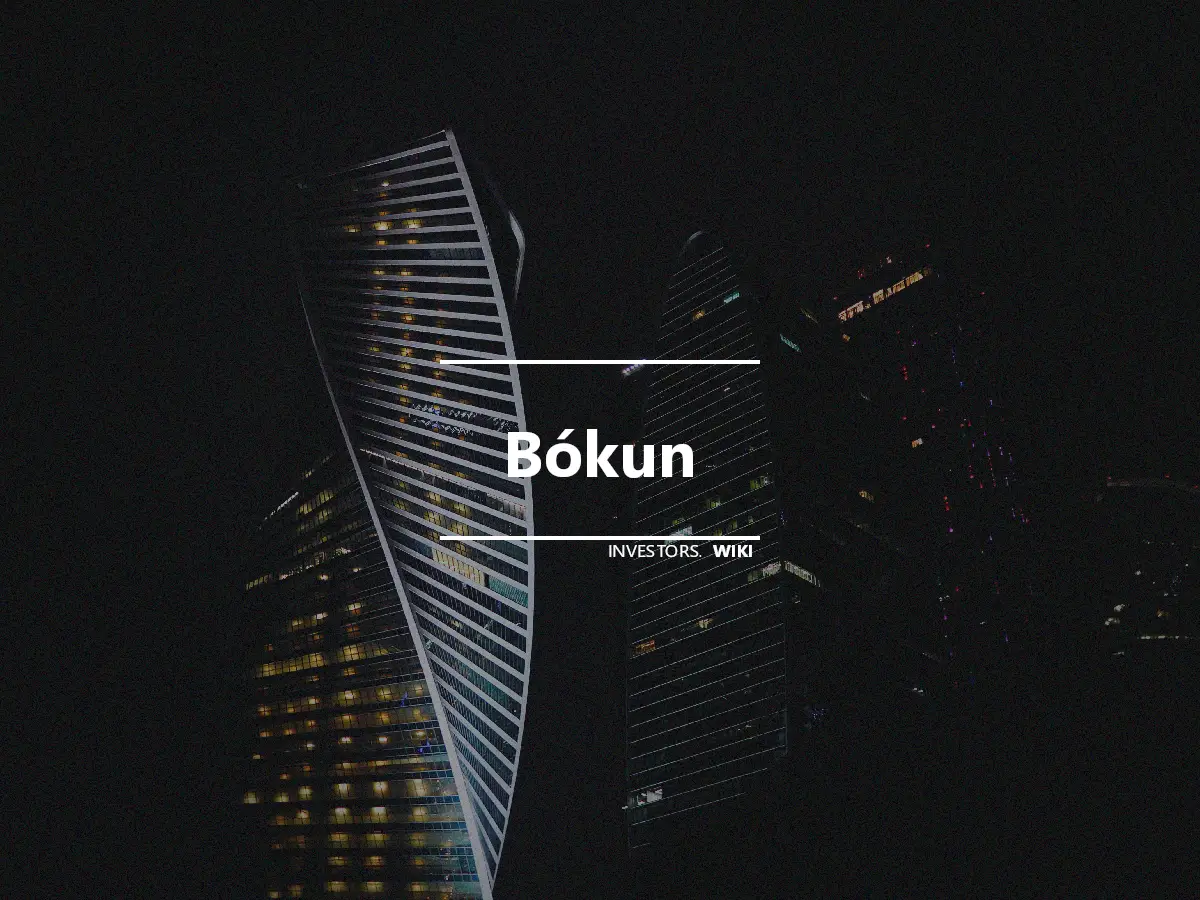 Bókun