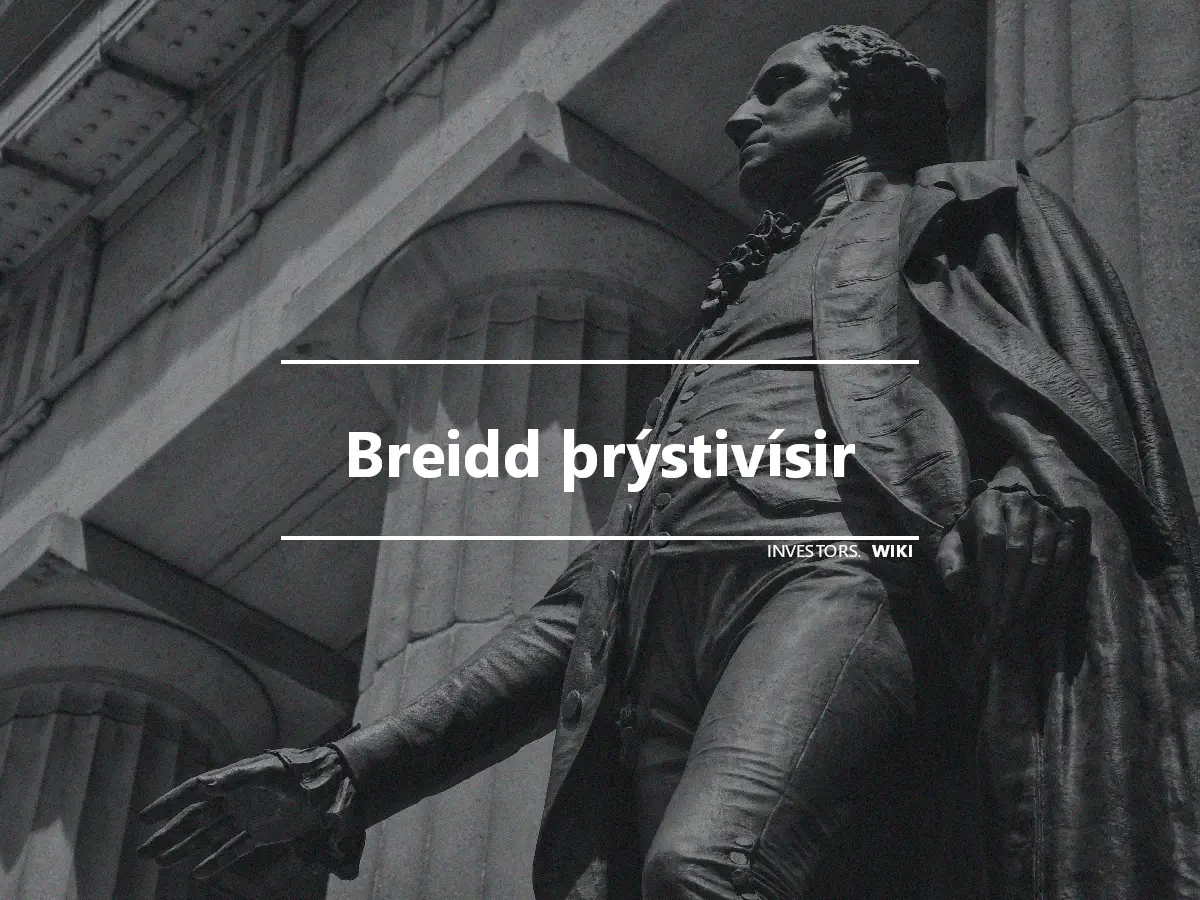 Breidd þrýstivísir