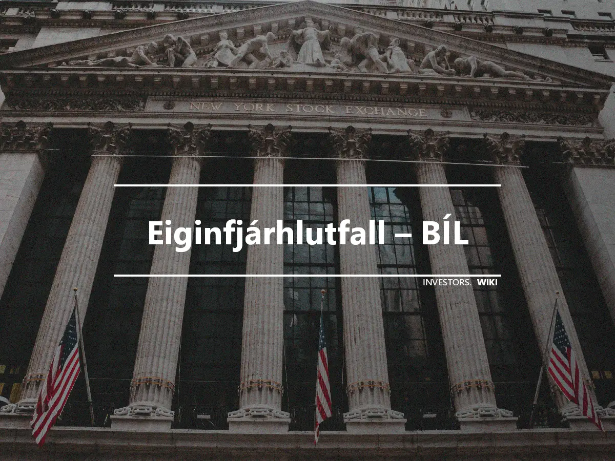 Eiginfjárhlutfall – BÍL