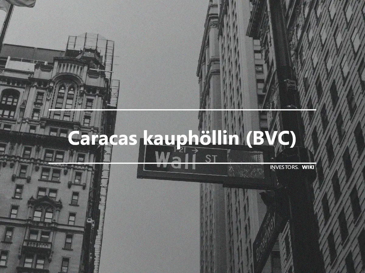 Caracas kauphöllin (BVC)