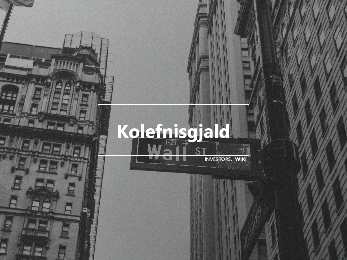 Kolefnisgjald