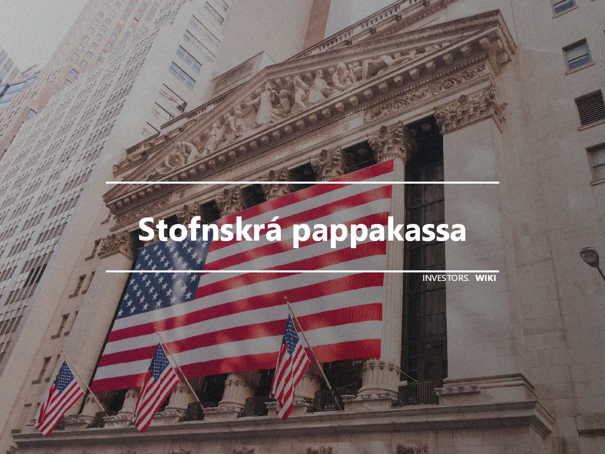 Stofnskrá pappakassa