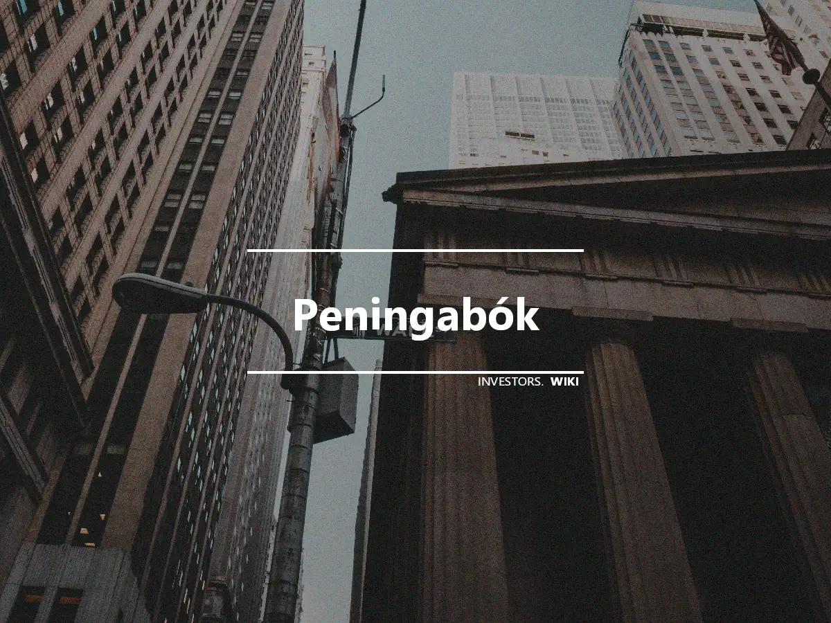 Peningabók