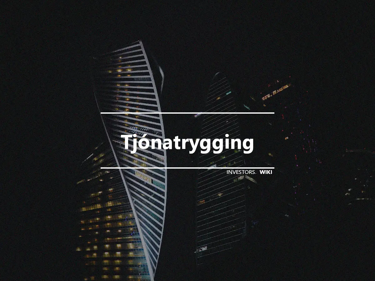 Tjónatrygging