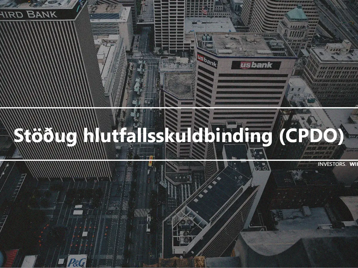 Stöðug hlutfallsskuldbinding (CPDO)