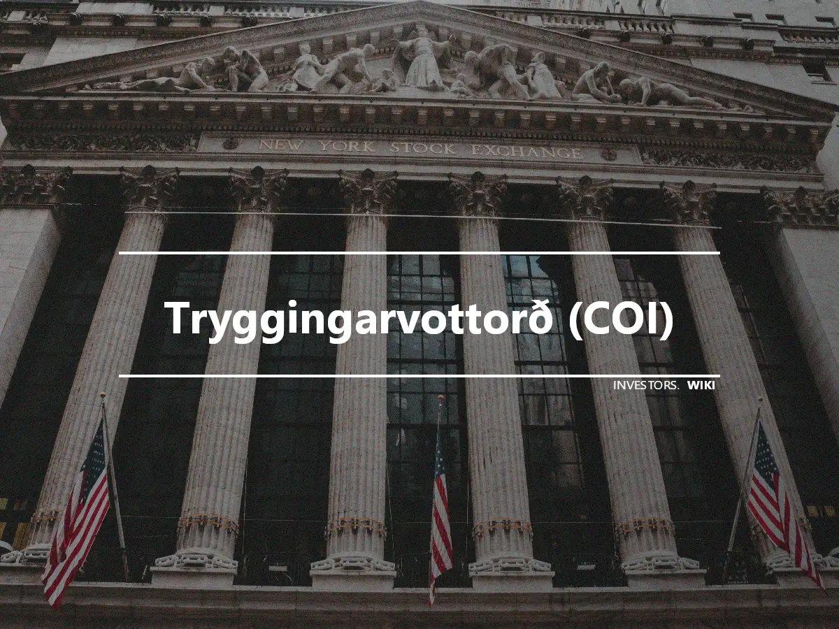 Tryggingarvottorð (COI)