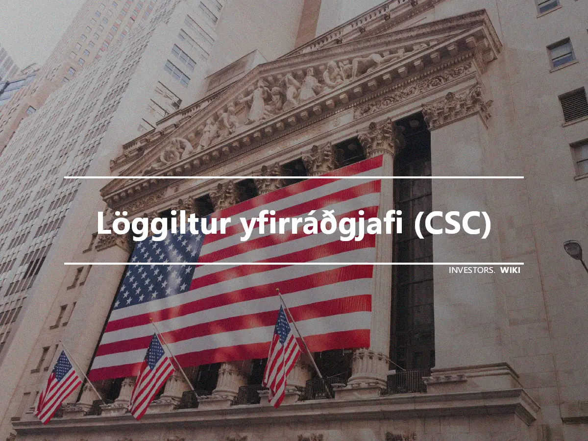 Löggiltur yfirráðgjafi (CSC)