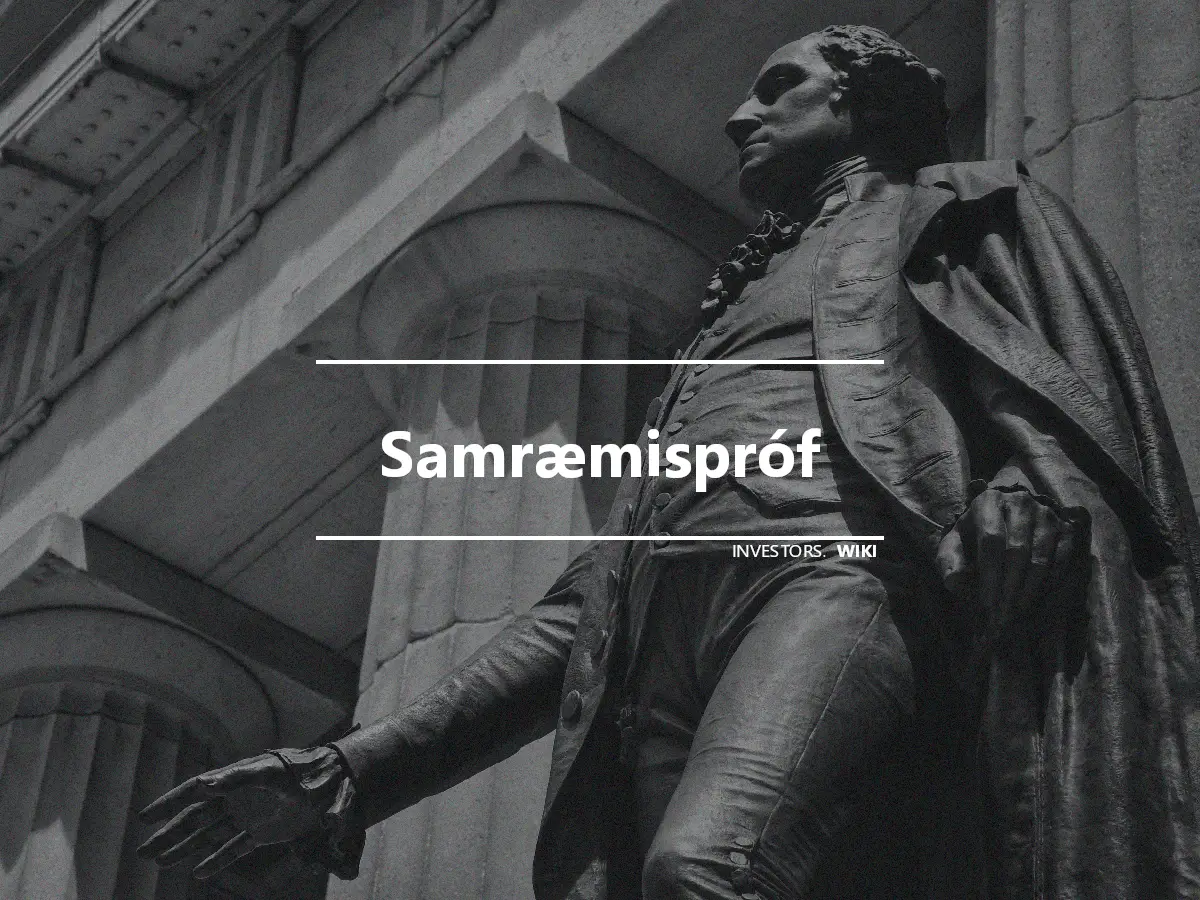 Samræmispróf