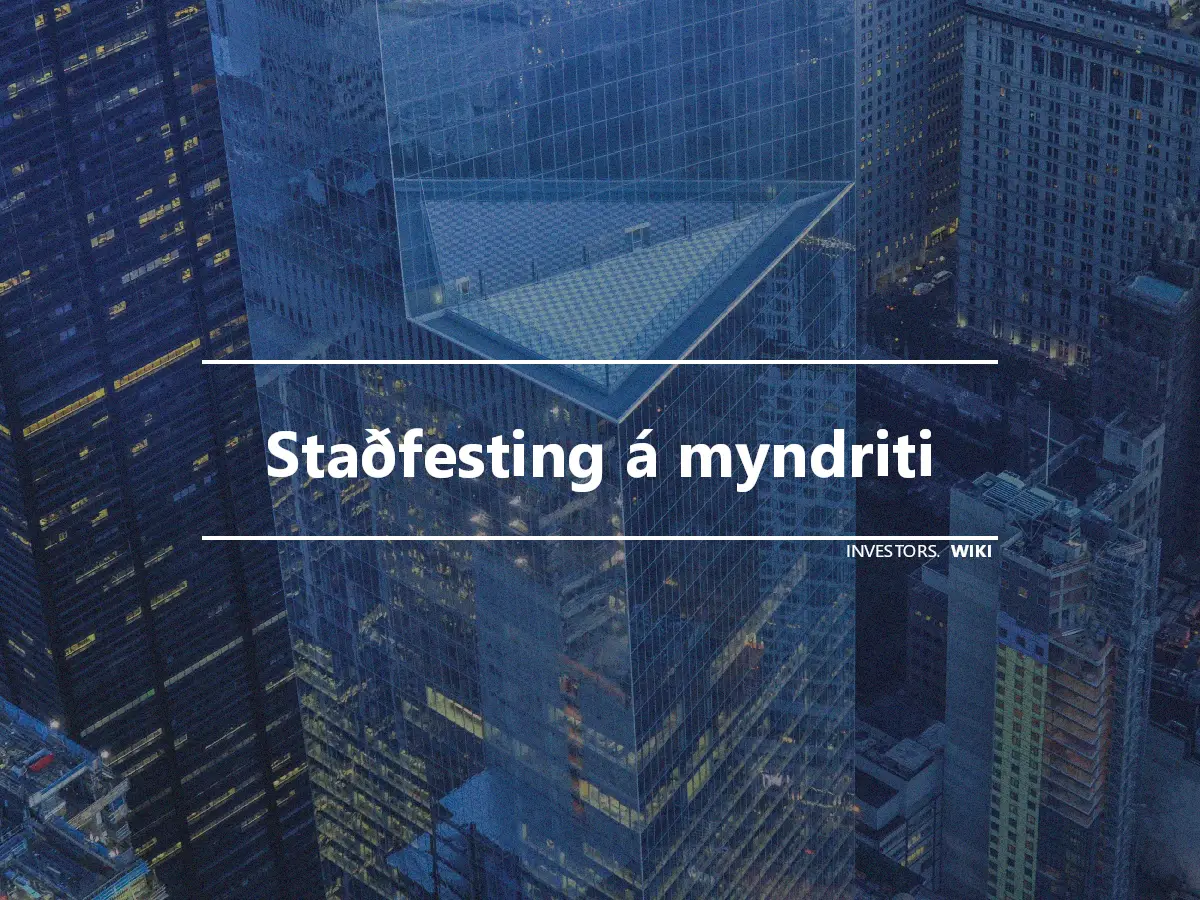 Staðfesting á myndriti