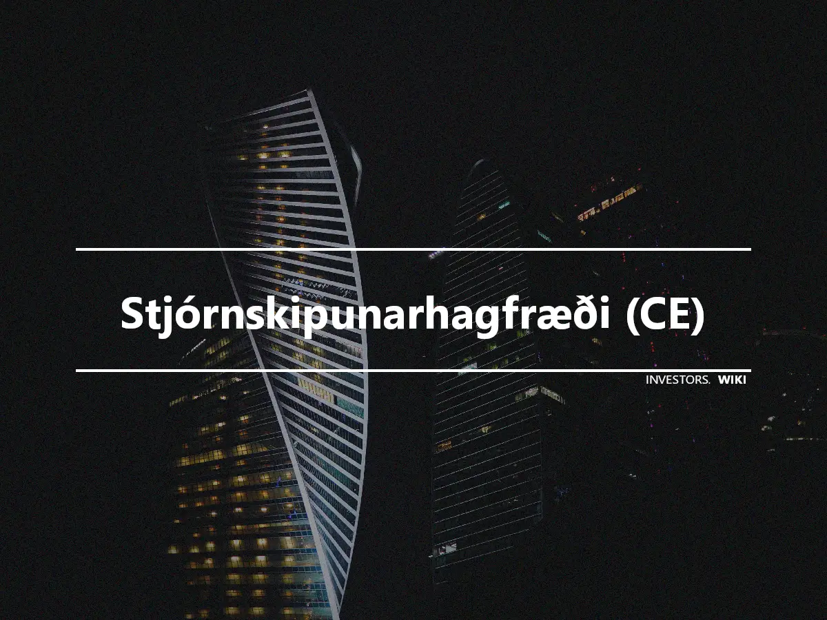 Stjórnskipunarhagfræði (CE)