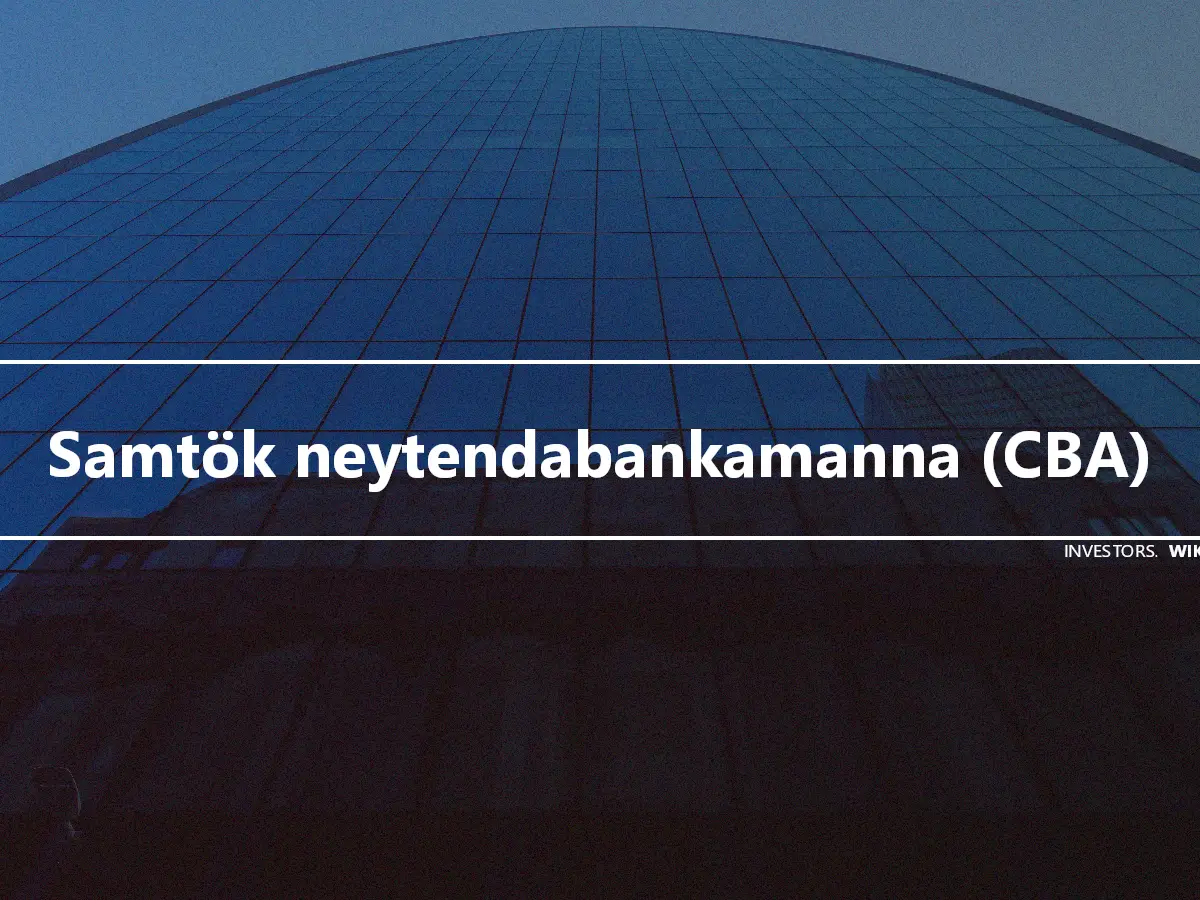 Samtök neytendabankamanna (CBA)