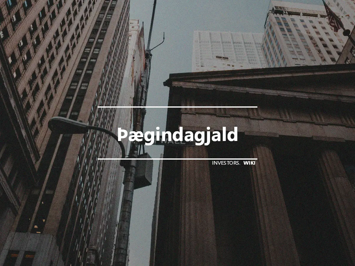 Þægindagjald