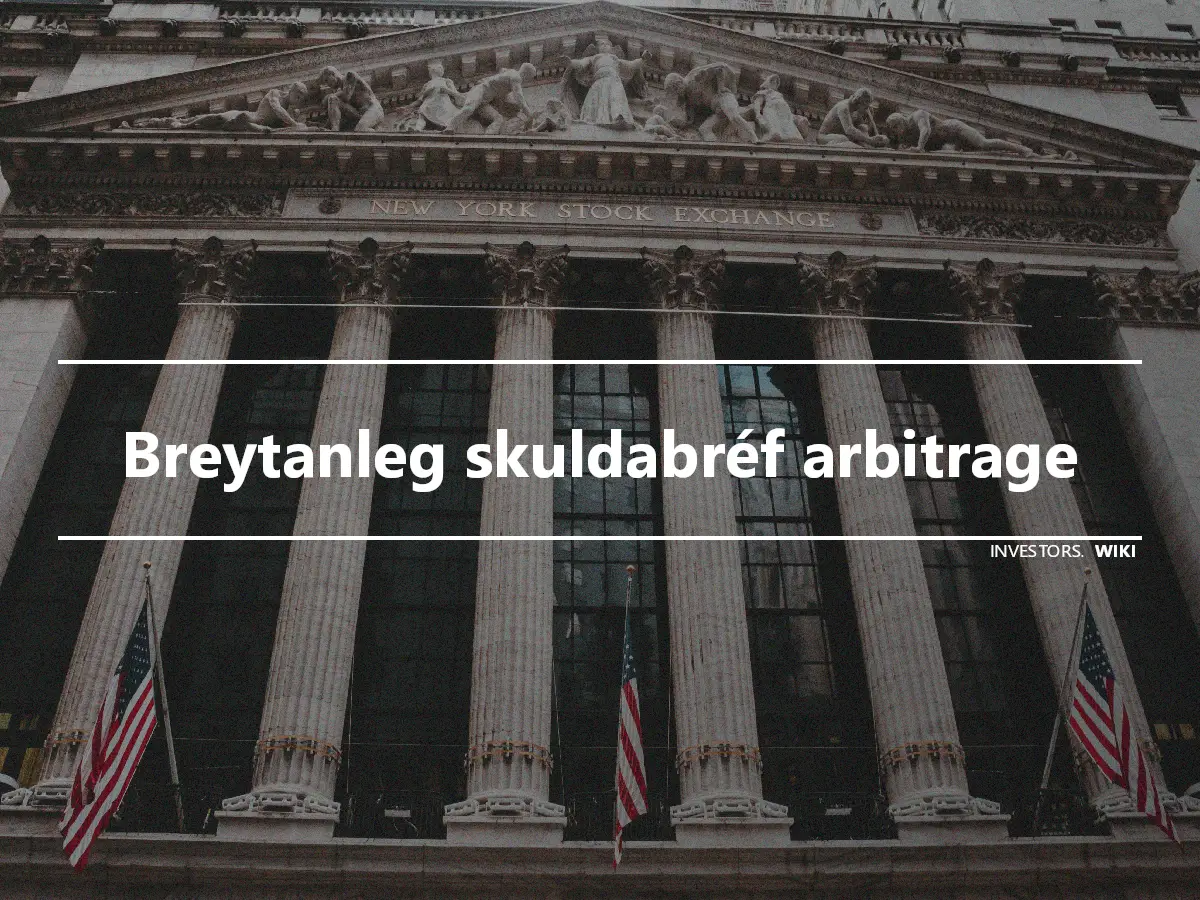 Breytanleg skuldabréf arbitrage