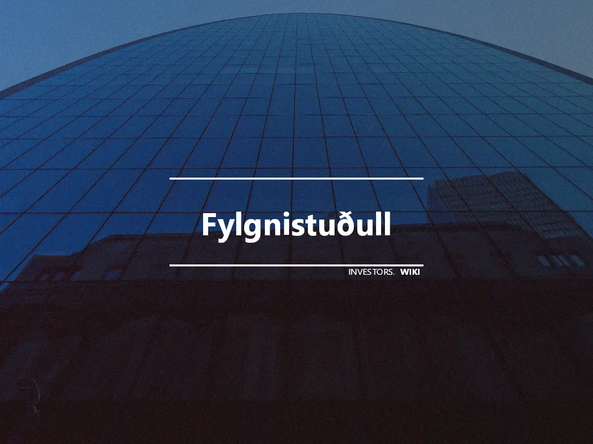 Fylgnistuðull