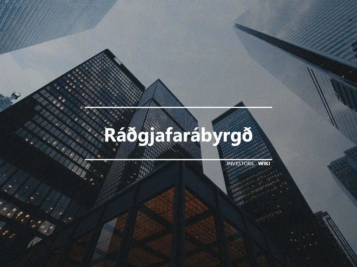 Ráðgjafarábyrgð