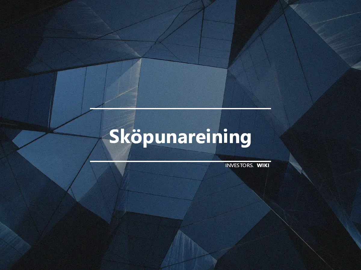 Sköpunareining