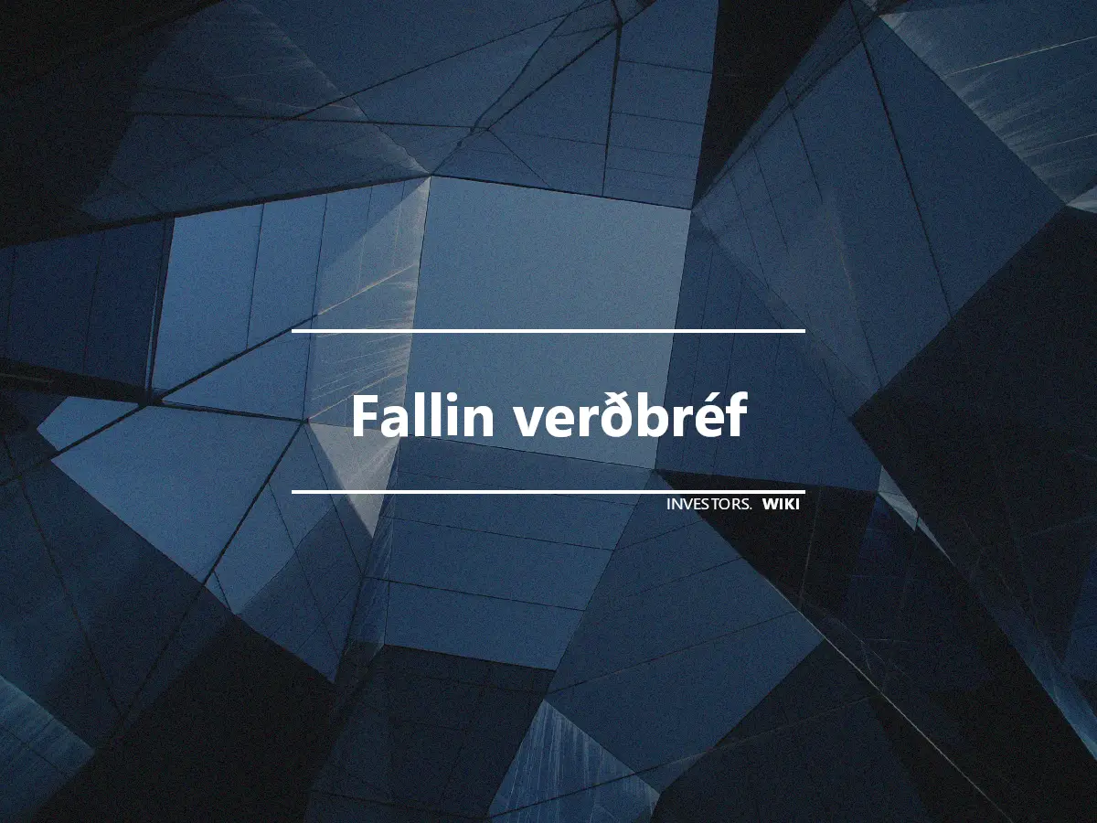 Fallin verðbréf