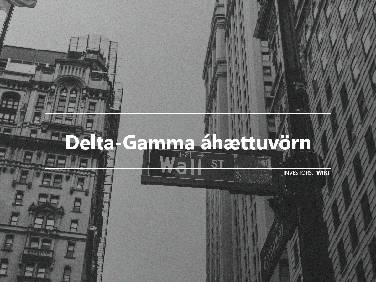 Delta-Gamma áhættuvörn