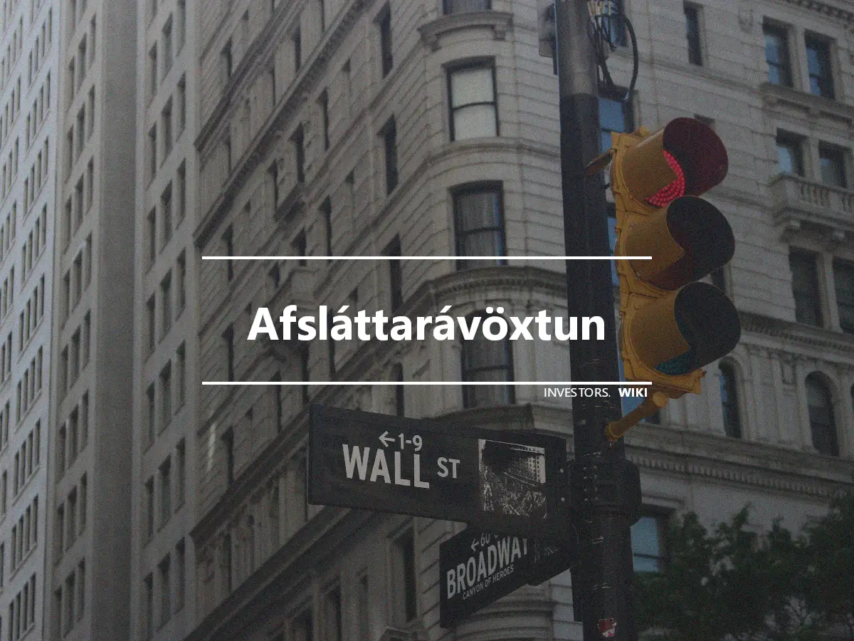 Afsláttarávöxtun