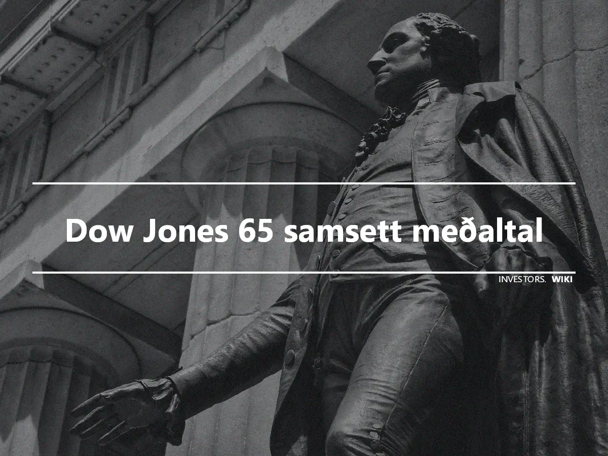 Dow Jones 65 samsett meðaltal