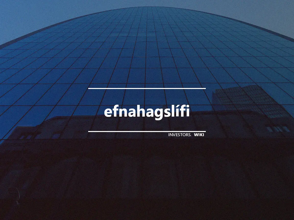 efnahagslífi