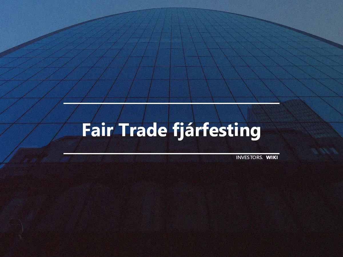 Fair Trade fjárfesting
