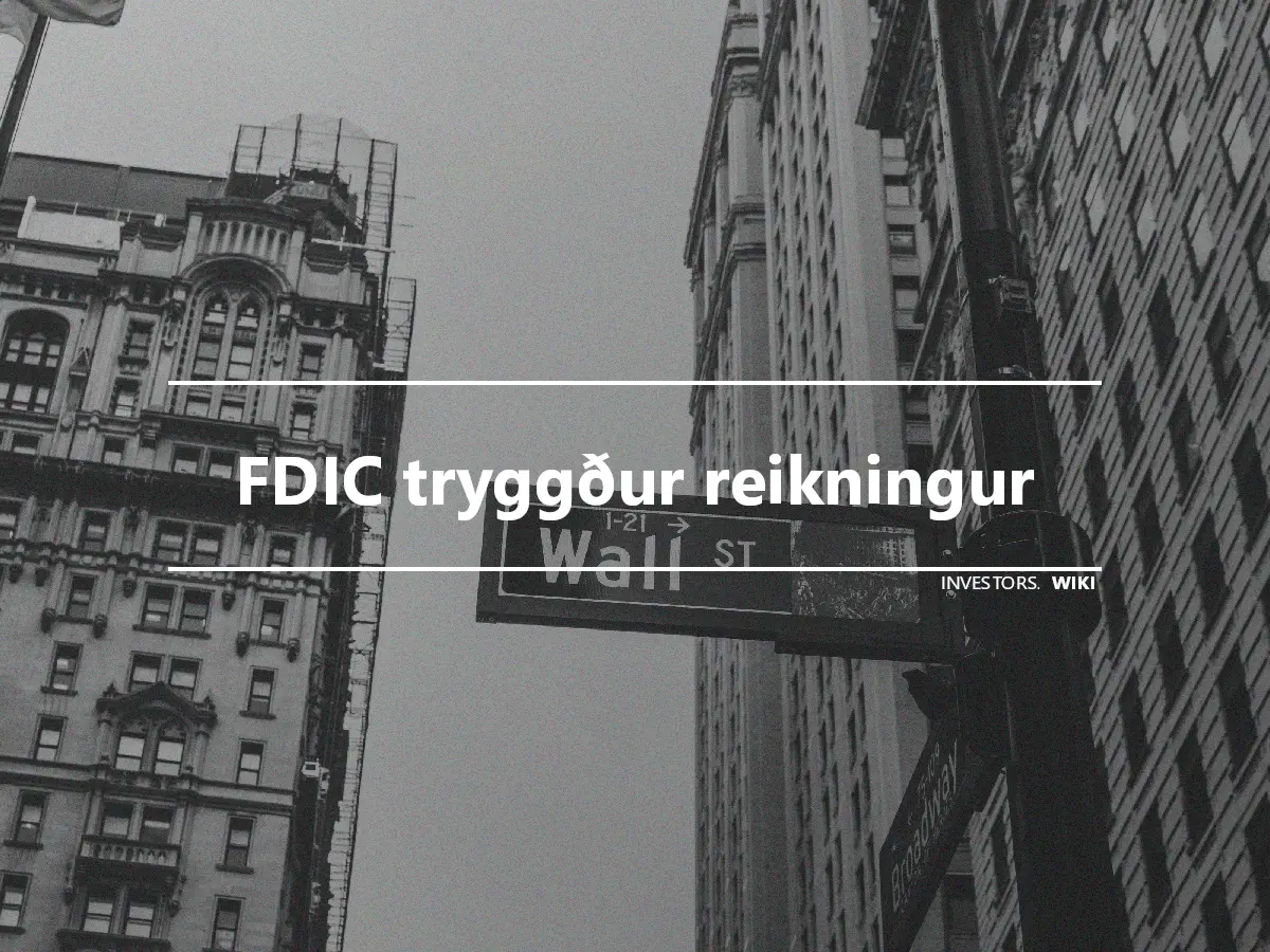 FDIC tryggður reikningur