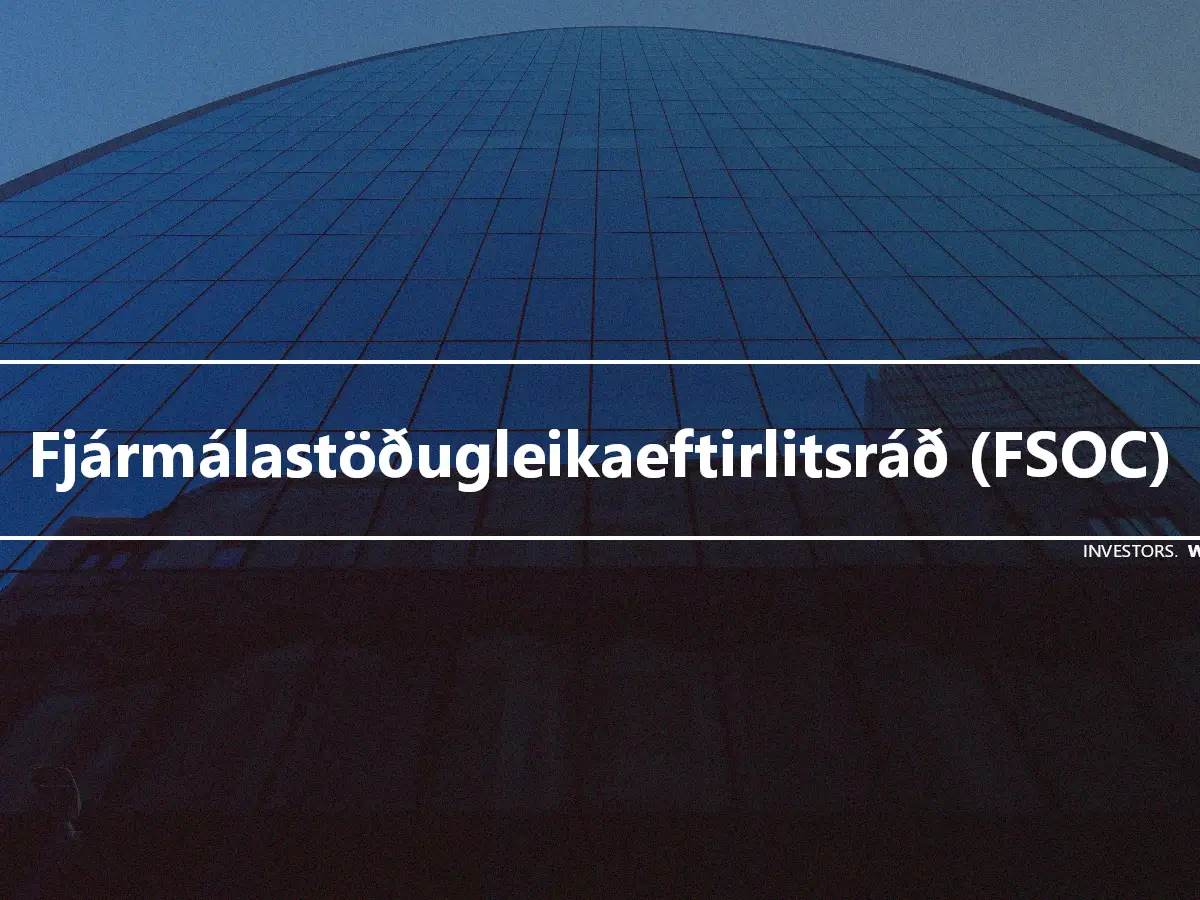 Fjármálastöðugleikaeftirlitsráð (FSOC)