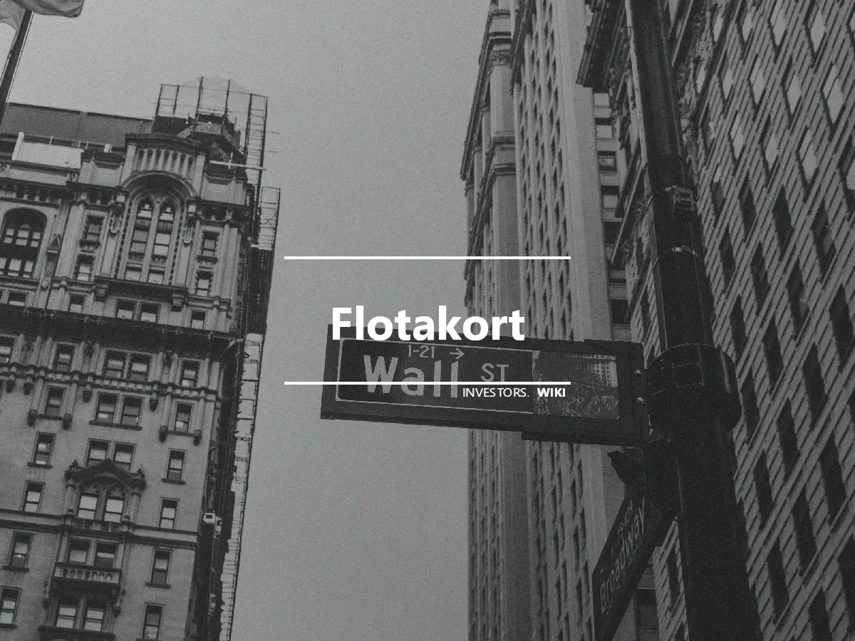 Flotakort