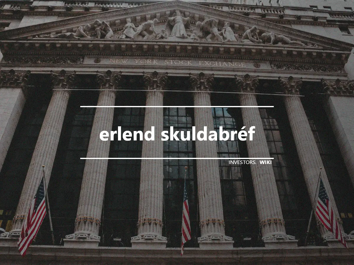 erlend skuldabréf