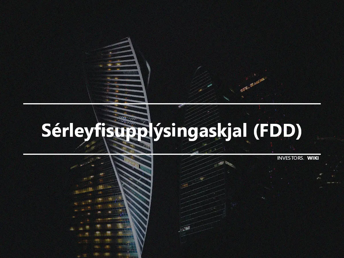 Sérleyfisupplýsingaskjal (FDD)