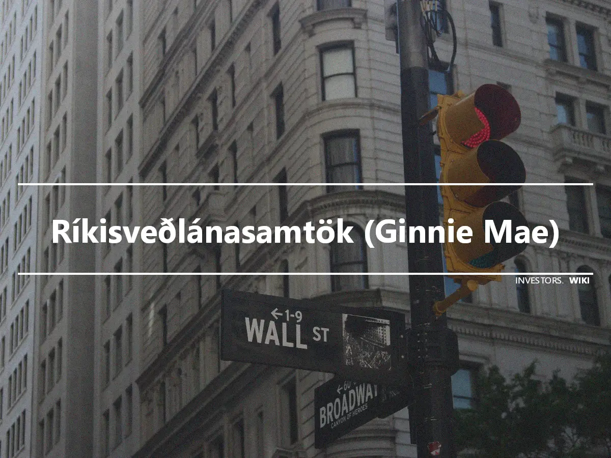 Ríkisveðlánasamtök (Ginnie Mae)