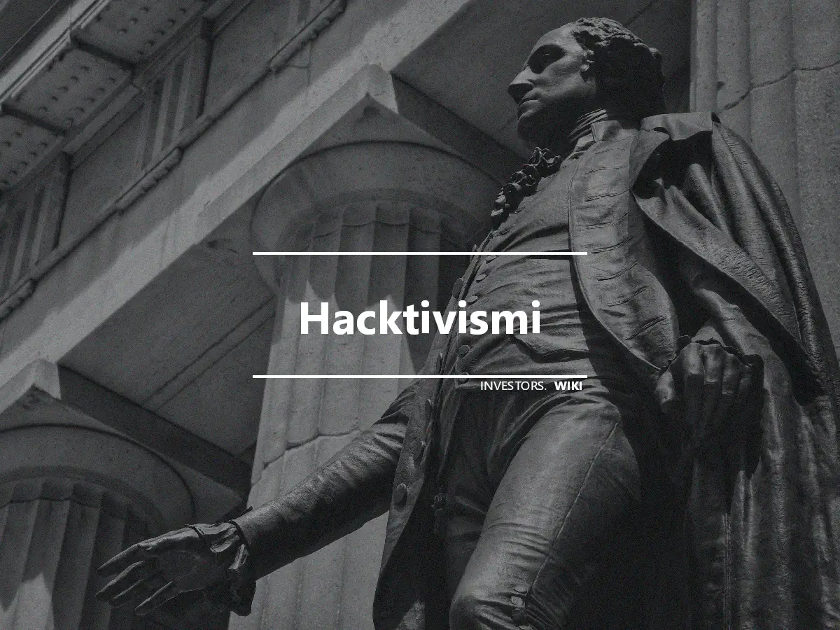 Hacktivismi