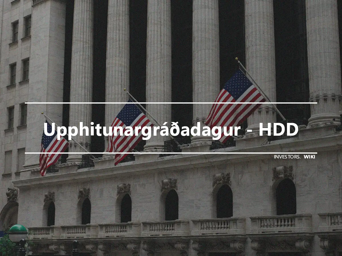 Upphitunargráðadagur - HDD