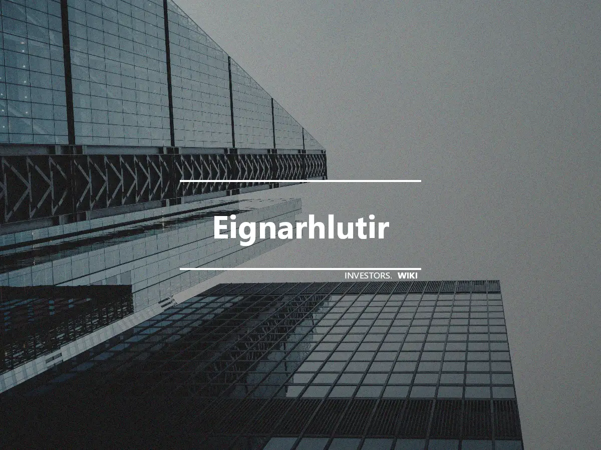 Eignarhlutir