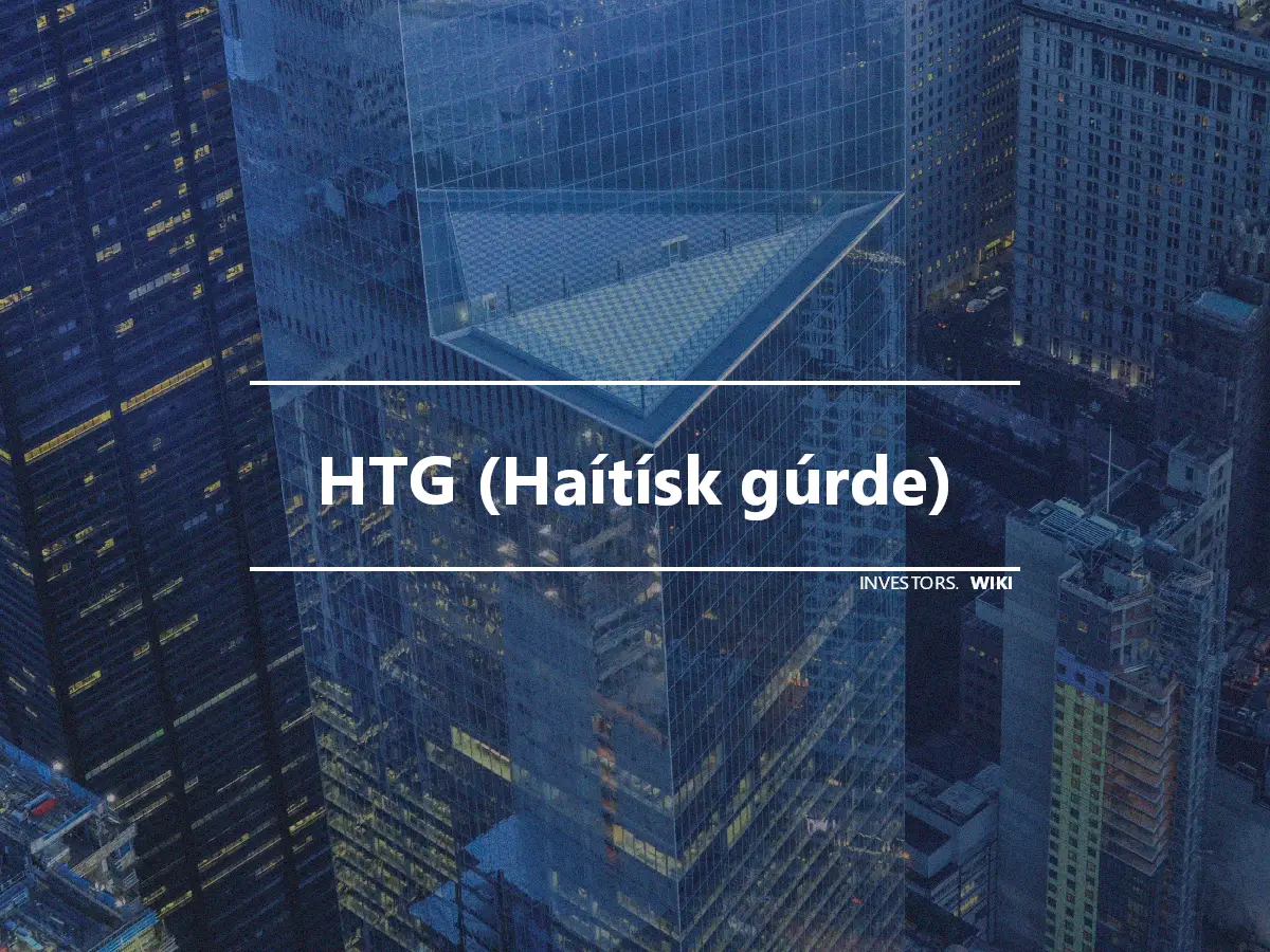 HTG (Haítísk gúrde)