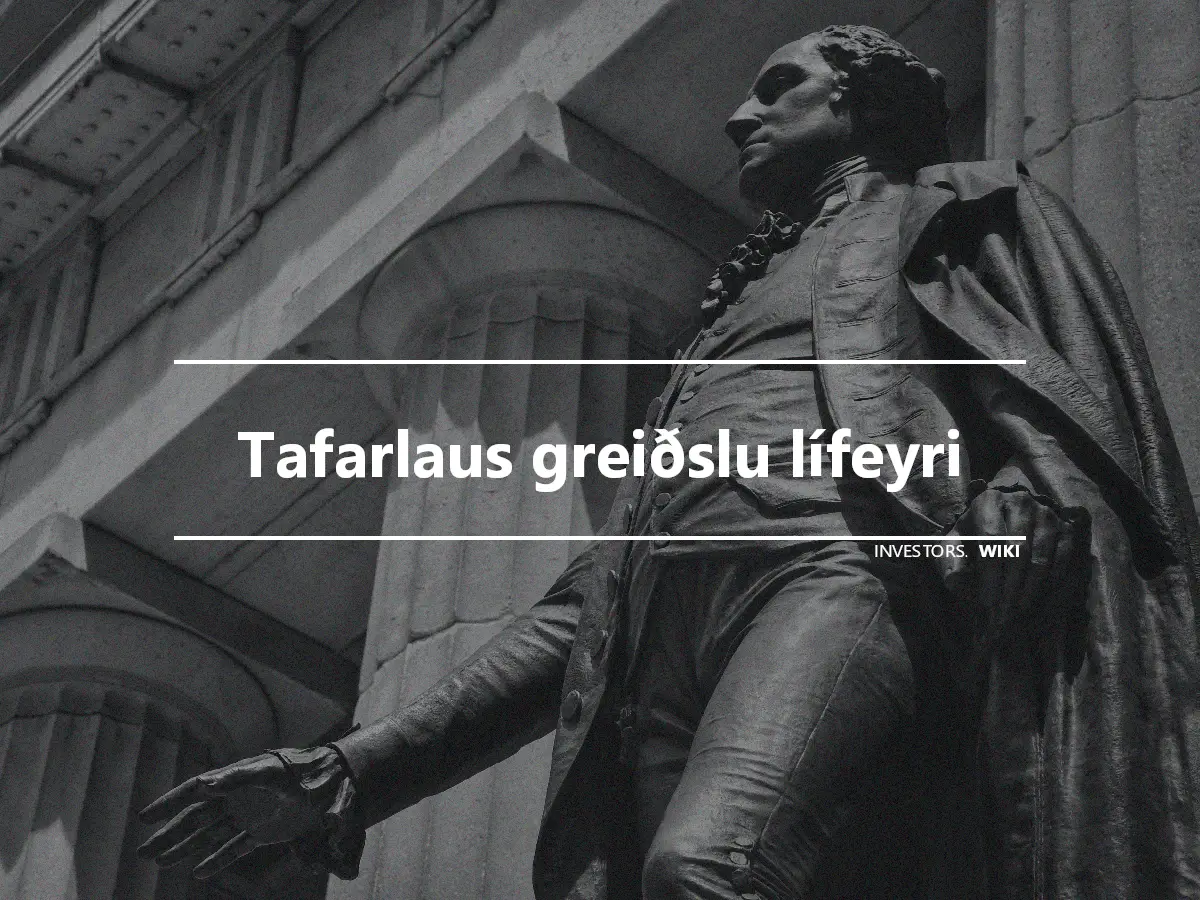 Tafarlaus greiðslu lífeyri