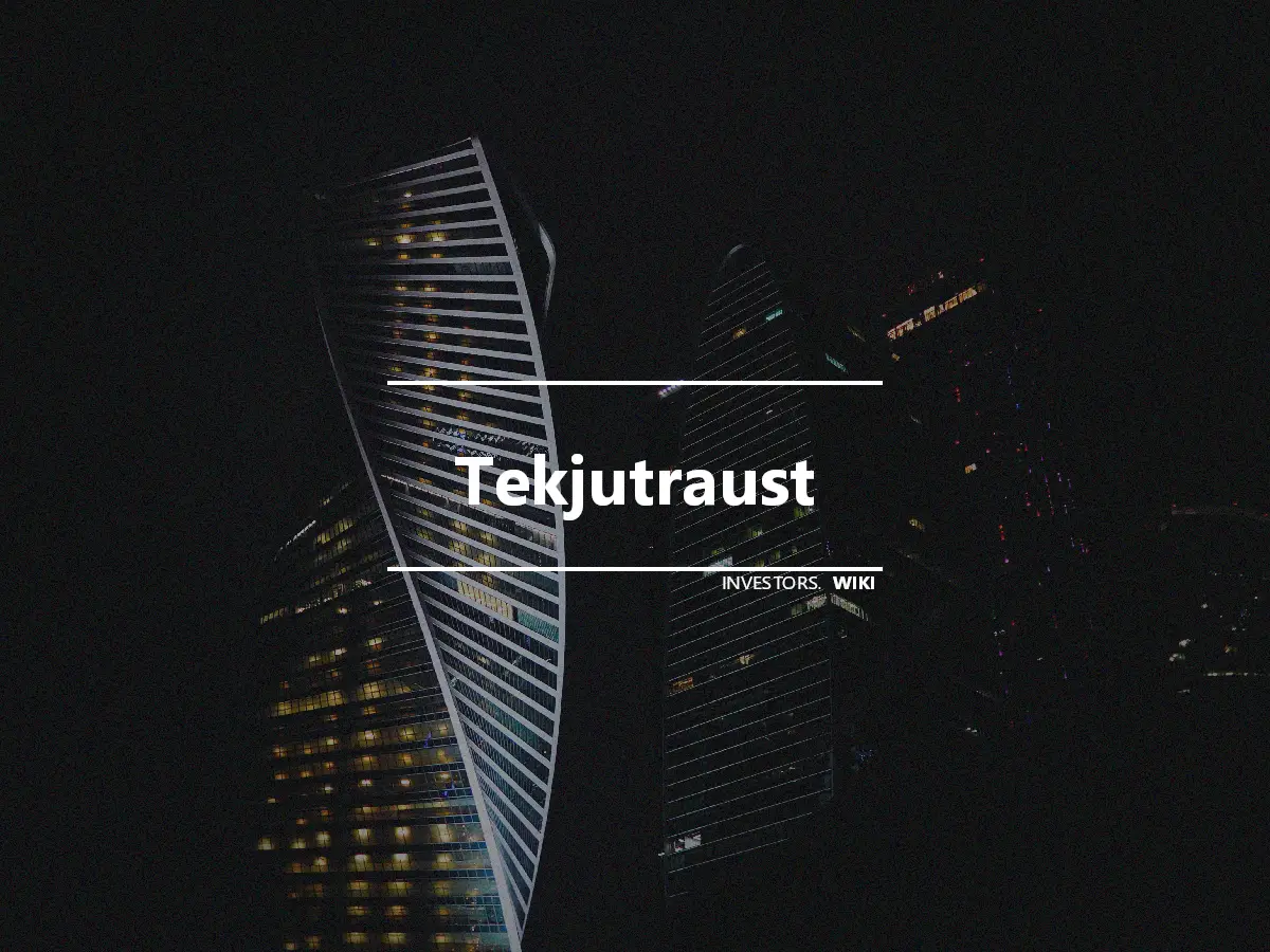 Tekjutraust